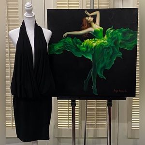 BCBGMAXAZRIA black creative chic dress